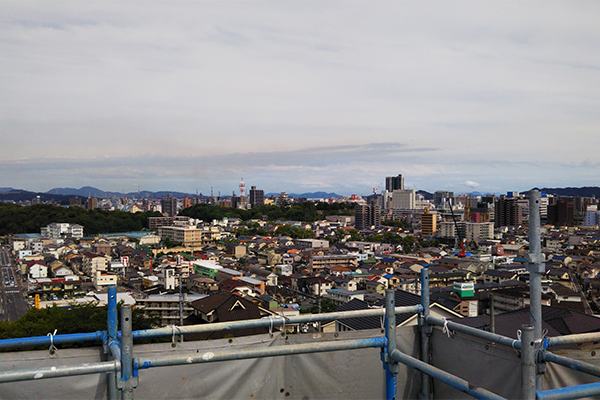 屋上からの風景